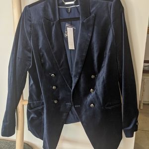 Velvet blazer White House Black Market